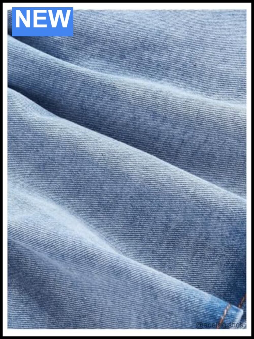 Plus Size Ruffle Denim Skirt High Rise A-Line - Picture 2 of 5